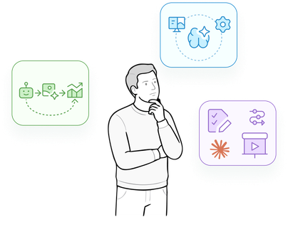 Illustration of a live office hour Q&A conversation.